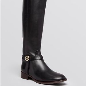 Tory BURCH Bristol 30MM riding boots in black
